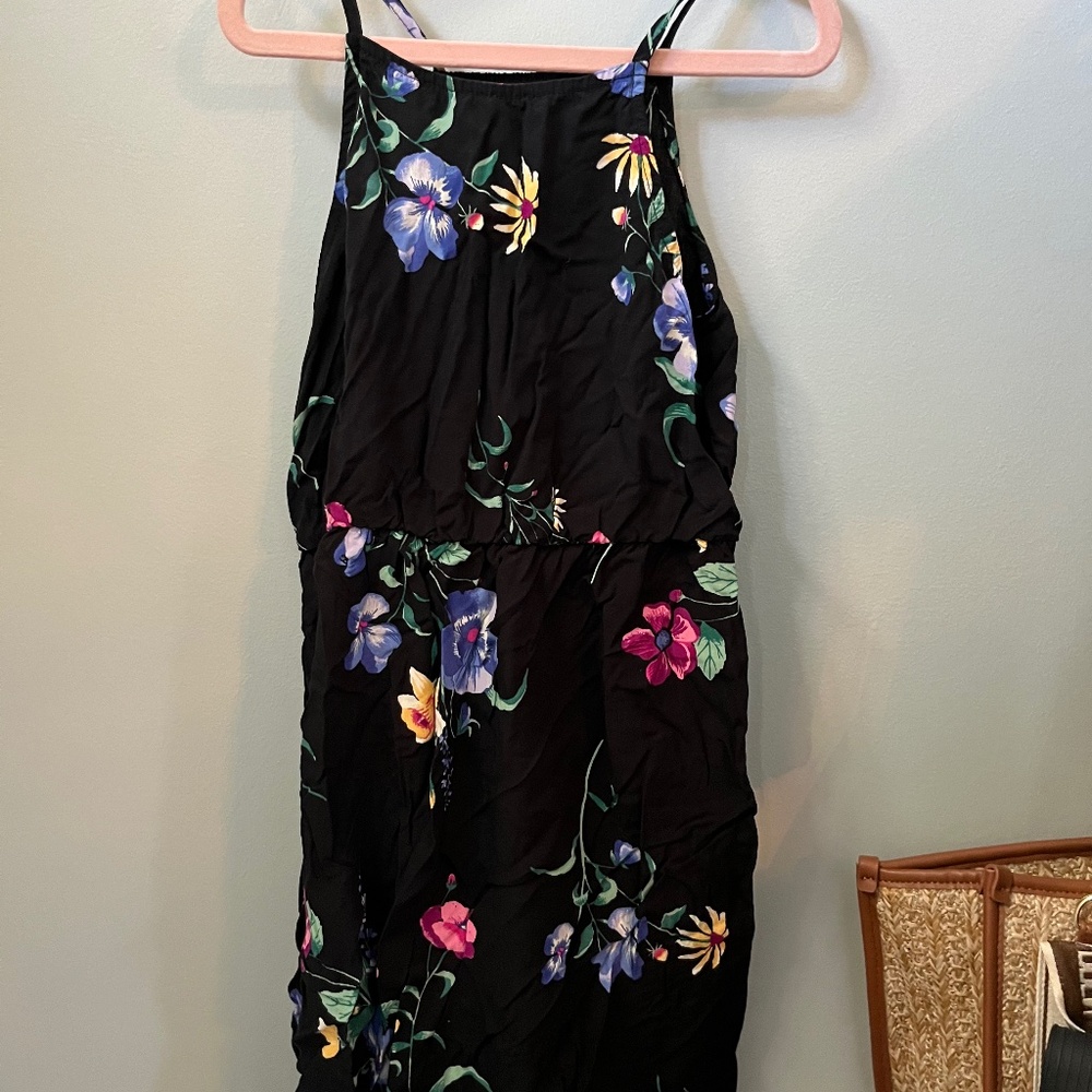 Floral midi dress
